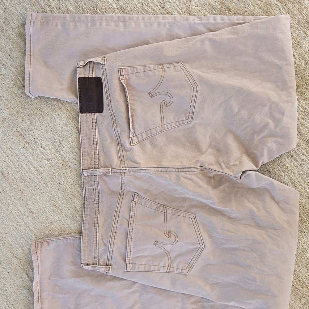Everett Slim Straight Khaki pants by AG.
